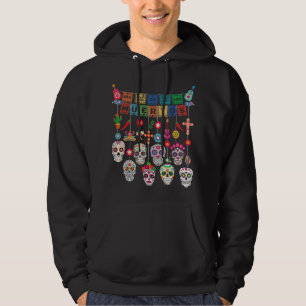 Dia De Los Muertos Der sonnige Tag der toten Hänge Hoodie
