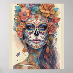 Dia de los Muertos Elegance: Zuckerhut Poster