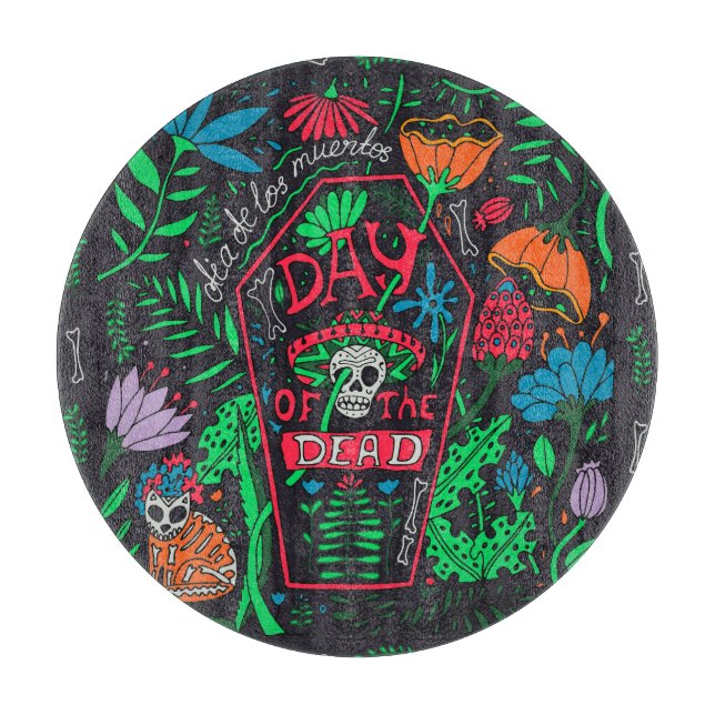 Dia de los Muertos: Festive Card Set Schneidebrett (Vorderseite)