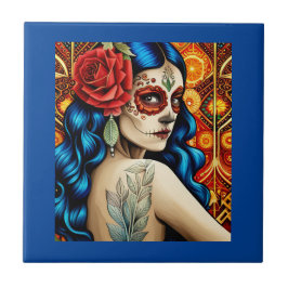 Día de los Muertos Fliese