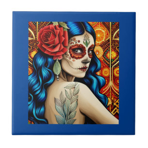 Día de los Muertos Fliese