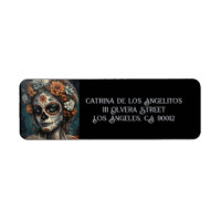 Dia de los muertos gemalt Gesicht, anpassbar