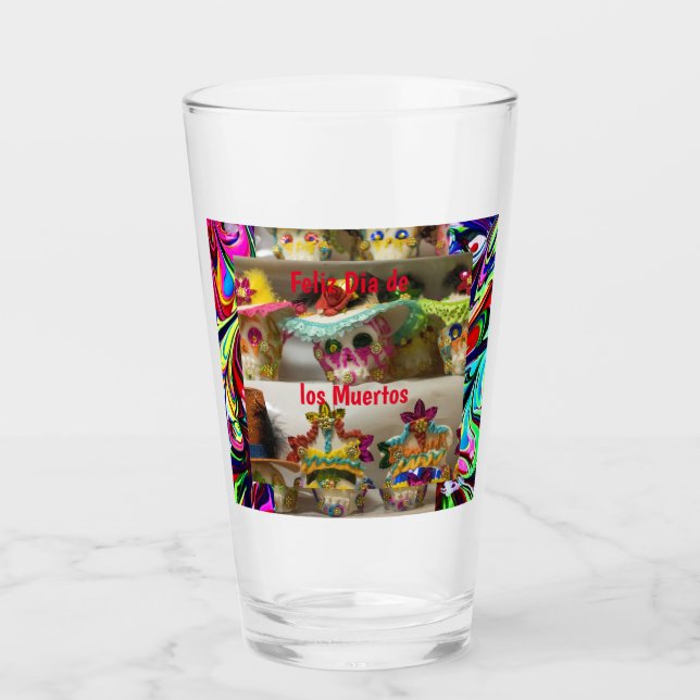 Dia de los Muertos, Glass Tumbler (Vorderseite)