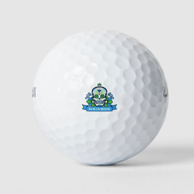 Dia De Los Muertos Golfball (Vorderseite)