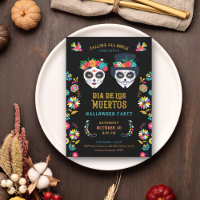 Dia de los Muertos Halloween-Party