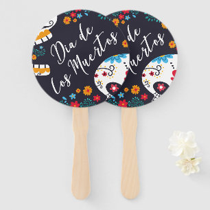 Dia de los Muertos Handlüfter Fächer