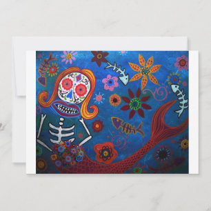 DIA DE LOS MUERTOS INVITATION EINLADUNG