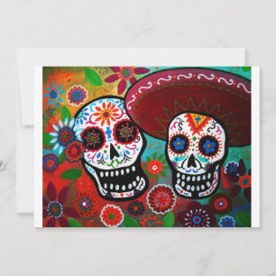 DIA DE LOS MUERTOS INVITATION EINLADUNG