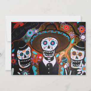 DIA DE LOS MUERTOS INVITATION EINLADUNG