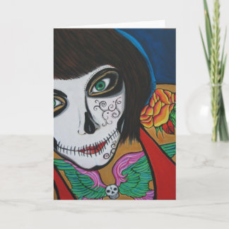Dia De Los Muertos Karte
