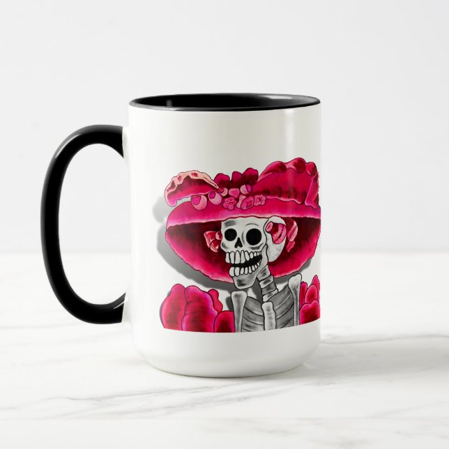Dia De Los Muertos (La Catrina) Tasse (Links)