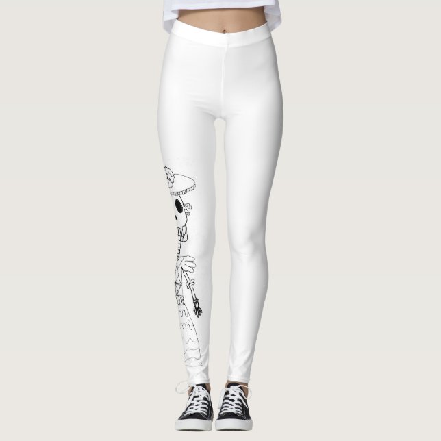 DIA DE LOS MUERTOS Leggings (Vorderseite)