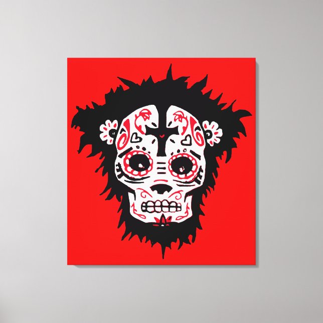 dia de los muertos leinwanddruck (Vorderseite)