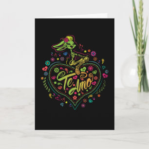 Día de Los Muertos Lola Bunny "Te Amo" Karte