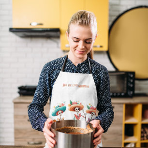 Dia de los Muertos mariacheras benutzerdefinierbar Schürze