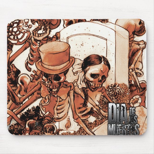 Dia De Los Muertos Mousepad (Vorne)