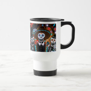 DIA DE LOS MUERTOS MUG REISEBECHER