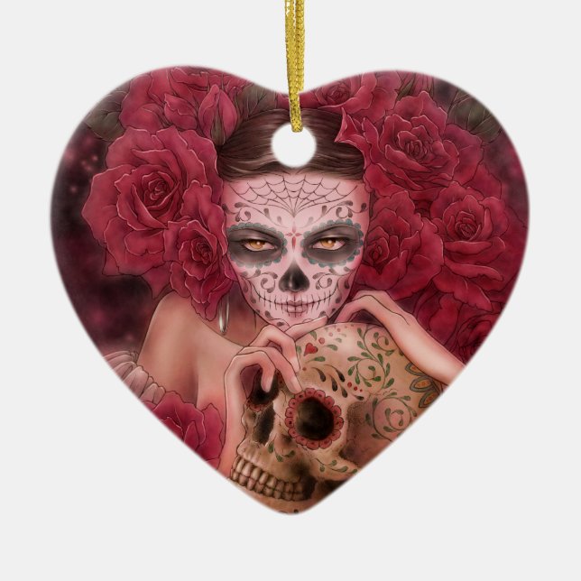 Dia de Los Muertos Ornament (Vorne)