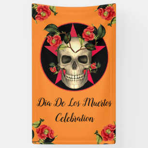 Dia De Los Muertos Party Banner