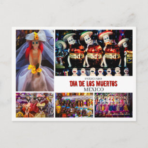 Día De Los Muertos, Patzcuaro, Mexiko Postkarte