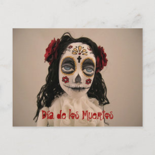 Día de los Muertos Postcard Postkarte