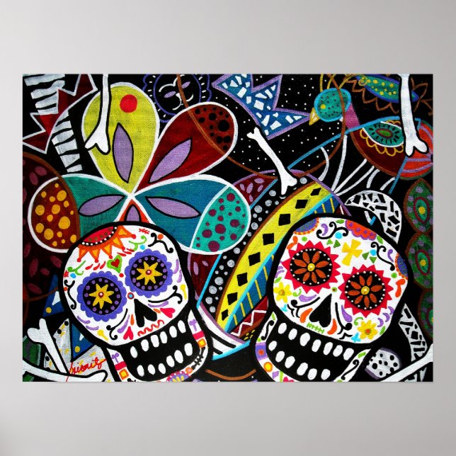 Dia de los muertos poster (Vorne)