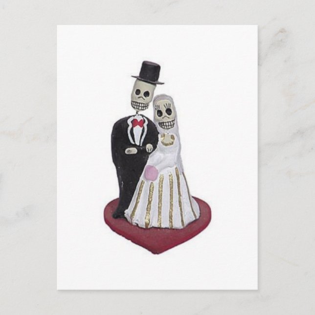 Dia de los Muertos Postkarte (Vorderseite)