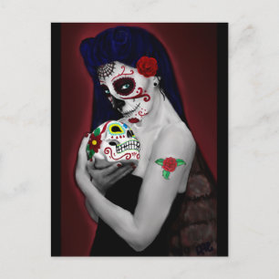 Dia de los Muertos Postkarte