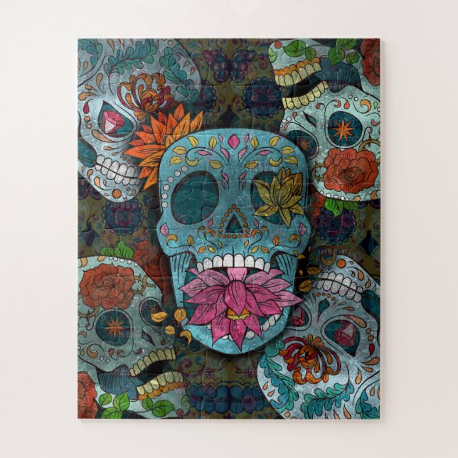 Dia De Los Muertos Puzzle (Vertikal)