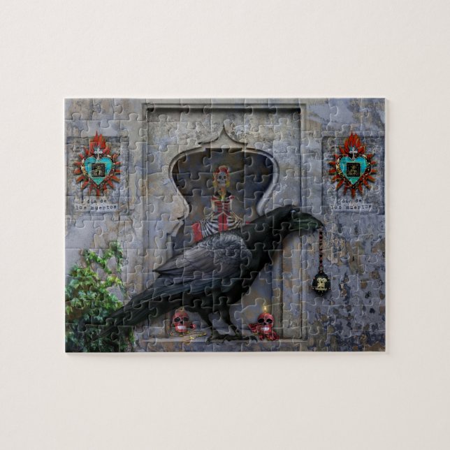 Dia De Los Muertos Puzzle (Horizontal)