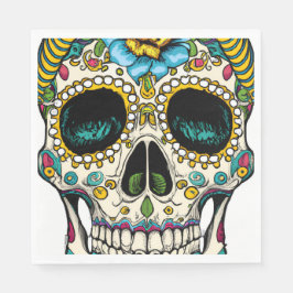 Día de los Muertos Serviette