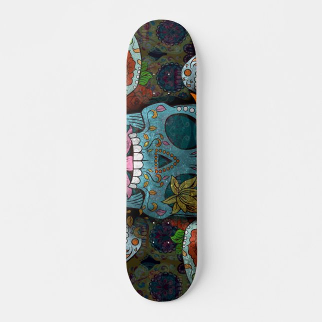 Dia De Los Muertos Skateboard (Vorne)