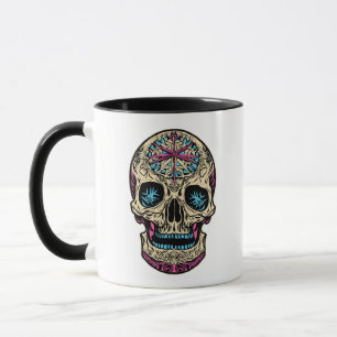 Dia De Los Muertos Sugar Skull Tasse