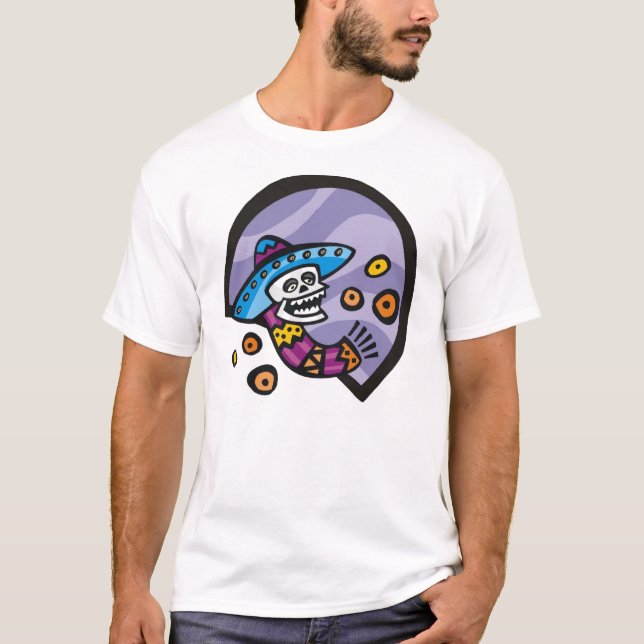 Dia De Los Muertos T-Shirt (Vorderseite)