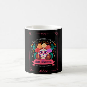 Dia de los Muertos Tag der Toten Kaffeetasse