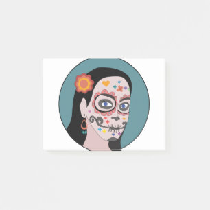 Día de Los Muertos Tag der Toten Post-it Klebezettel