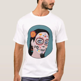 Día de Los Muertos Tag der Toten T-Shirt