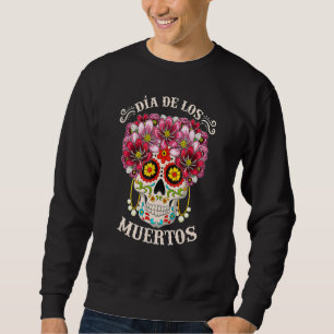 Dia de Los Muertos Tag des Toten Schädelkostüms H Sweatshirt
