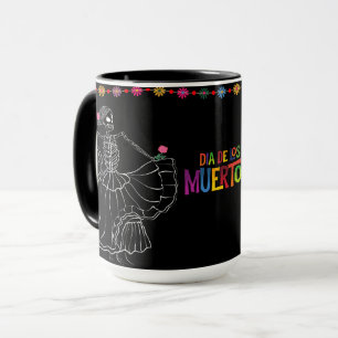 Dia De Los Muertos Tasse