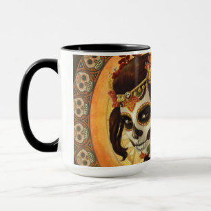 Dia De Los Muertos Throw Pillow Tasse