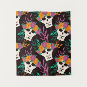 Dia de Los Muertos, traditionelles mexikanisches H Wandteppich