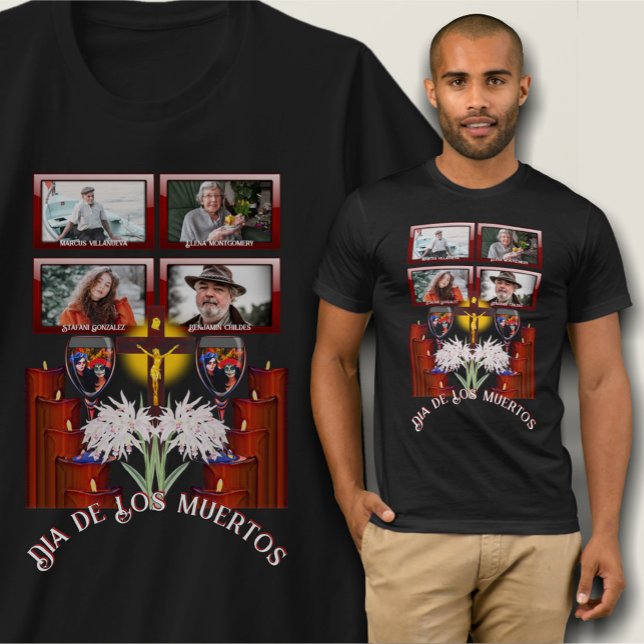 Dia de Los Muertos Vallarta Catrinas 1718 T-Shirt (Von Creator hochgeladen)