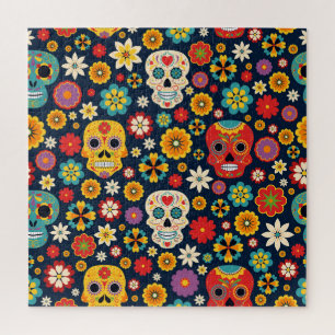Dia de los Muertos Vintag Puzzle