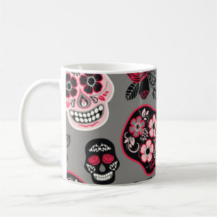 Dia de los Muertos: Vintages Muster Kaffeetasse