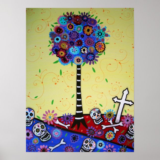 DIA DE LOS MUERTOS VON PRISARTS POSTER (Vorne)