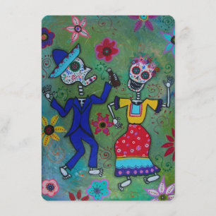 DIA DE LOS MUERTOS WEDD EINLADUNG