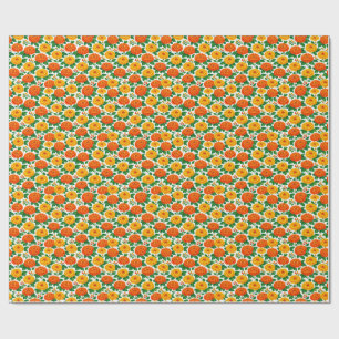 Dia de Muertos, Ringelblumenfest Geschenkpapier