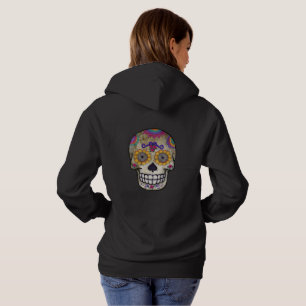 Dia de Muertos   Tag des Toten Zuckerschädels Hoodie