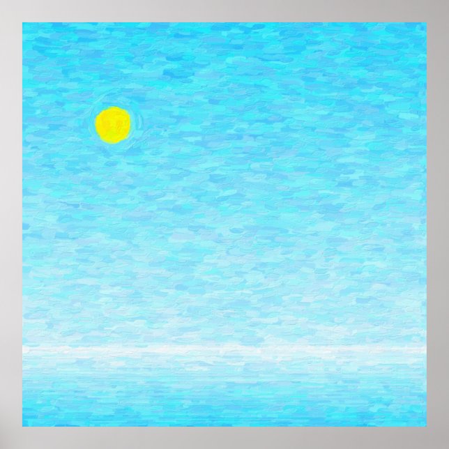 Dia de sol em alto mar poster (Vorne)