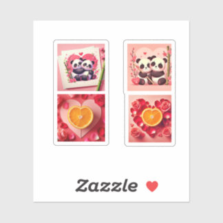 Dia del amor y la amistad aufkleber